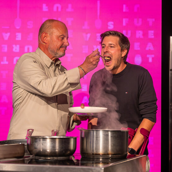 Kochduell mit Frank Rosin  auf der FAFGA | © Congress Messe Innsbruck Kochduell mit Frank Rosin  auf der FAFGA | © Congress Messe Innsbruck