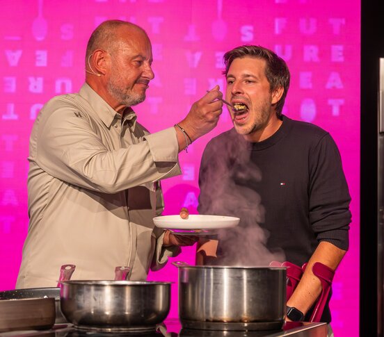 Kochduell mit Frank Rosin  auf der FAFGA | © Congress Messe Innsbruck Kochduell mit Frank Rosin  auf der FAFGA | © Congress Messe Innsbruck